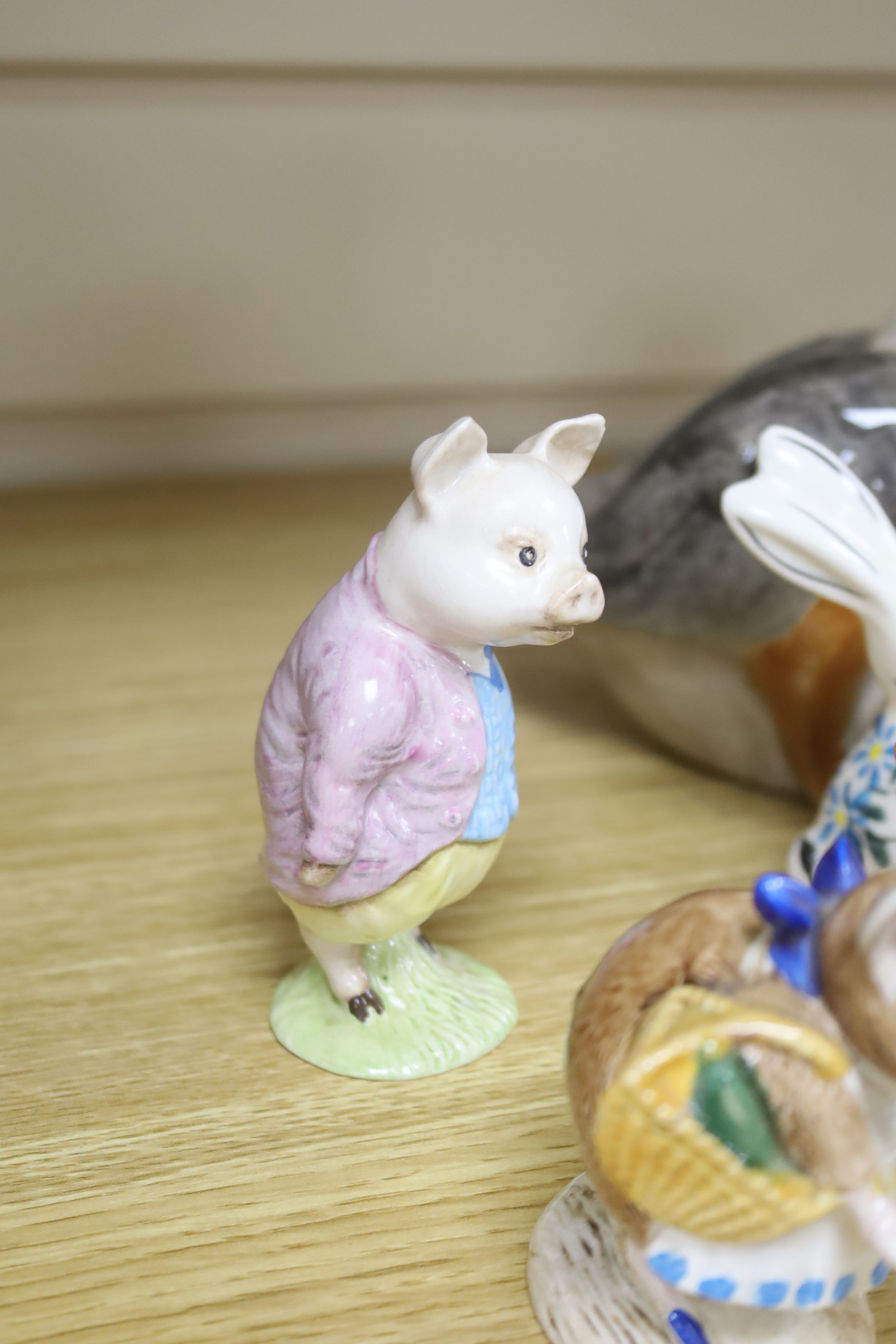 8 Beswick Beatrix Potter characters and 3 others